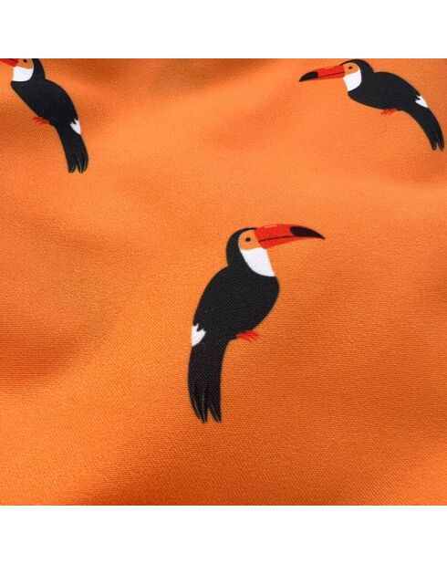 Bañador naranja Le Plumé