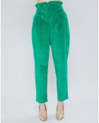 Pantalon Bettina vert emeraude
