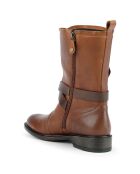 Bottes en Cuir Catria marron