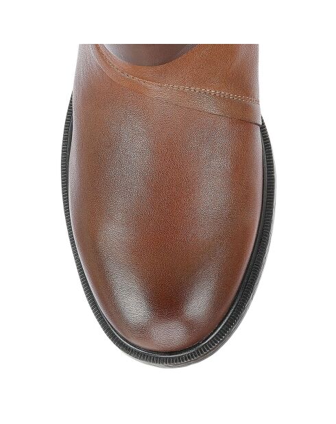 Stivali Catria in pelle marrone