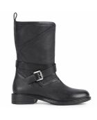 Bottes en Cuir Catria noires