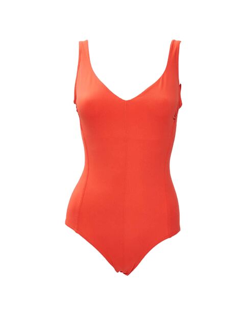 Maillot de Bain 1 pièce orange sanguine