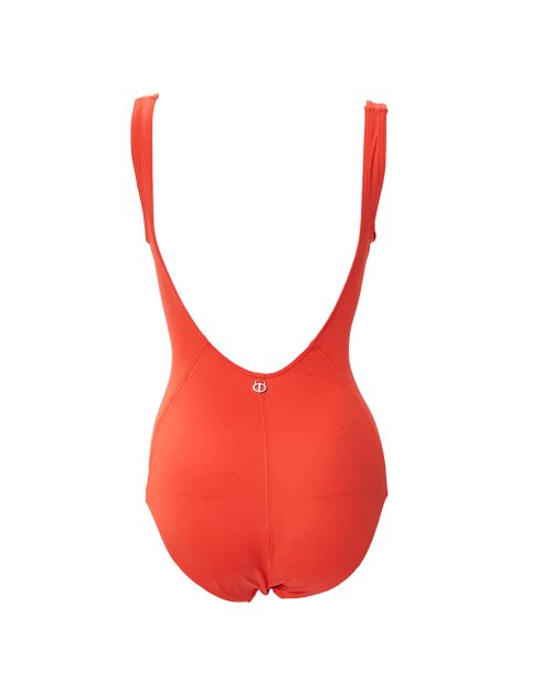 Maillot de Bain 1 pièce orange sanguine