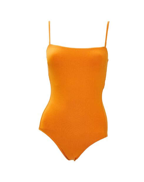 Maillot de Bain 1 pièce Essentiels abricot