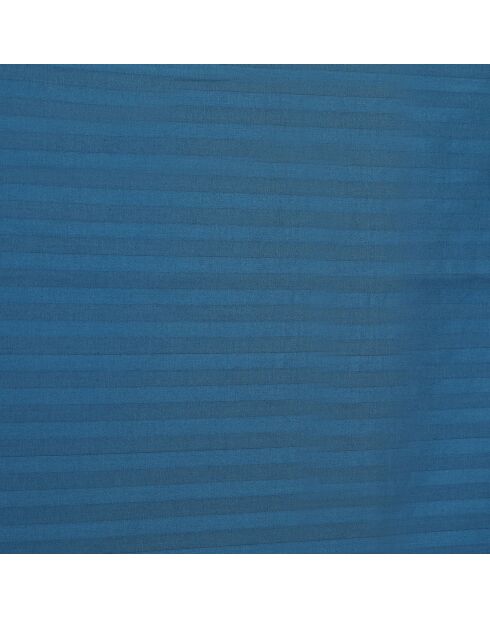 Blaues Bettbezug-Set mit Streifenmuster