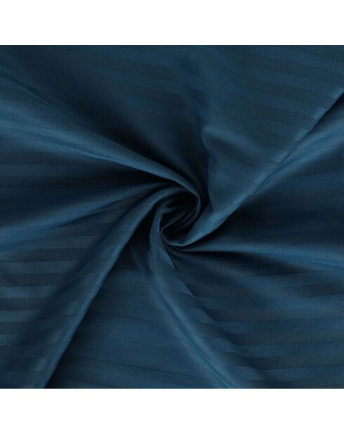 Blaues Bettbezug-Set mit Streifenmuster