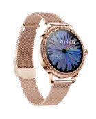 Montre connectée Edition Solaris dorée