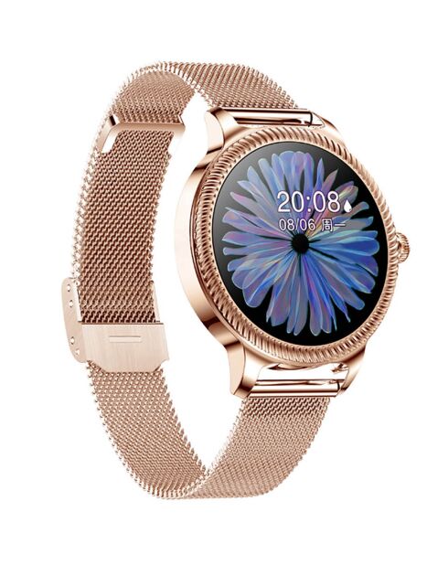 Montre connectée Edition Solaris dorée