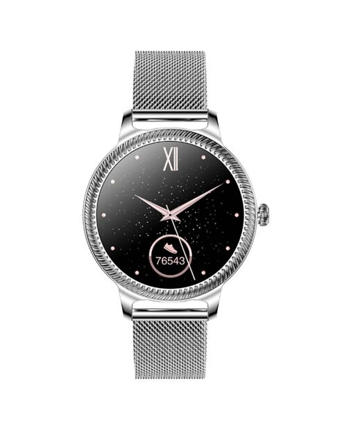 Montre connectée Edition Solaris argentée