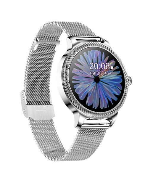 Montre connectée Edition Solaris argentée