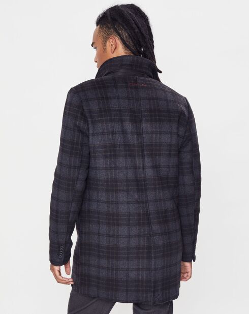 Manteau en Laine mélangée Anton noir
