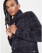 Manteau en Laine mélangée Anton noir