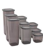 9 Boîtes de conservation anthracite