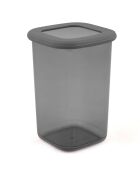 12 Pots à épices gris - 11x11x17 cm