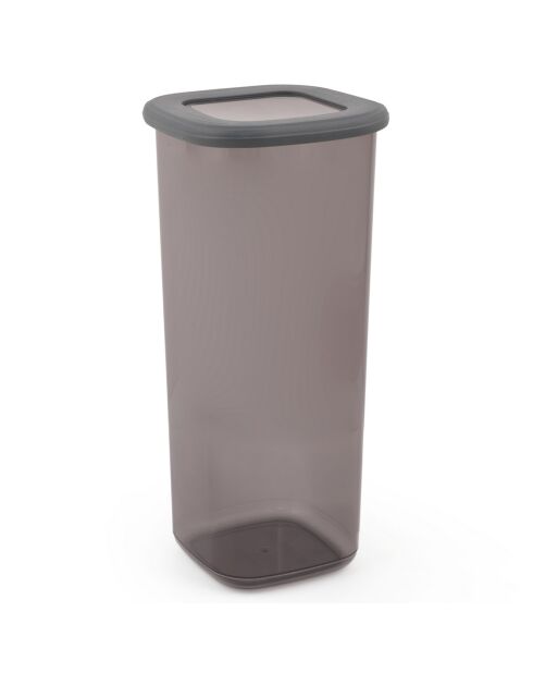 12 antraciete opbergdozen