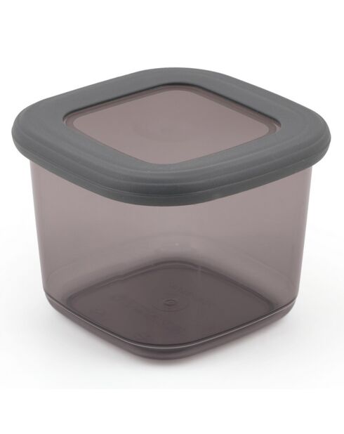 12 antraciete opbergdozen