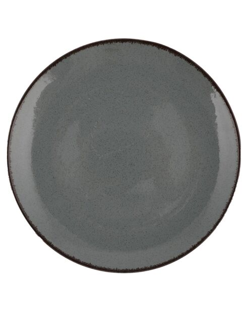 Service de table bleu en Porcelaine - 18 pièces