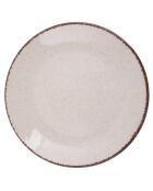 Service de table écru en Porcelaine - 18 pièces
