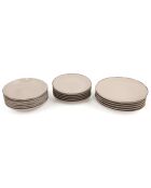 Service de table écru en Porcelaine - 18 pièces