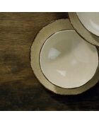 Service de table écru en Porcelaine - 18 pièces