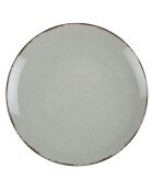 Service de table vert en Porcelaine - 18 pièces
