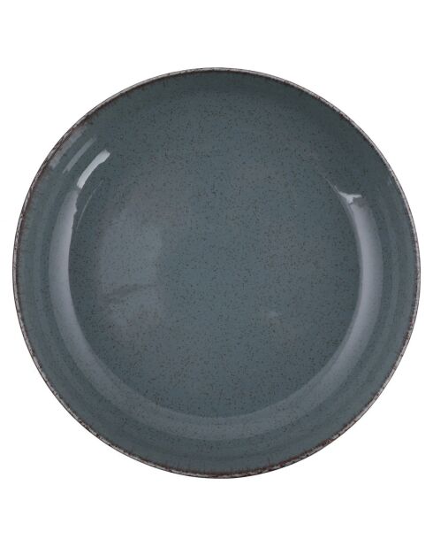 Service de table bleu en Porcelaine - 18 pièces