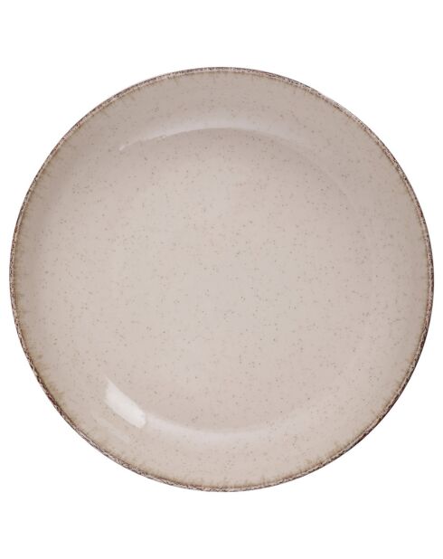 Service de table écru en Porcelaine - 18 pièces