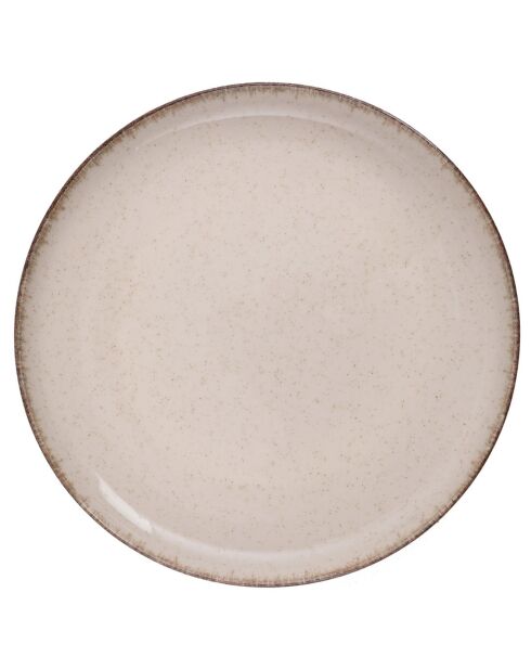 Service de table écru en Porcelaine - 18 pièces