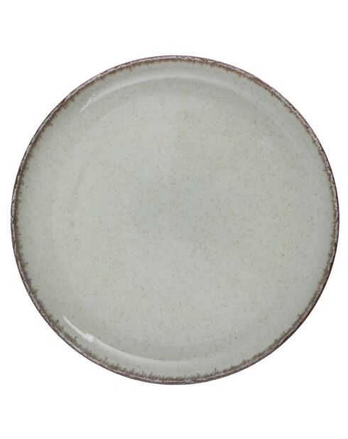 Service de table vert en Porcelaine - 18 pièces
