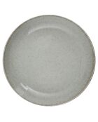 Service de table vert en Porcelaine - 18 pièces