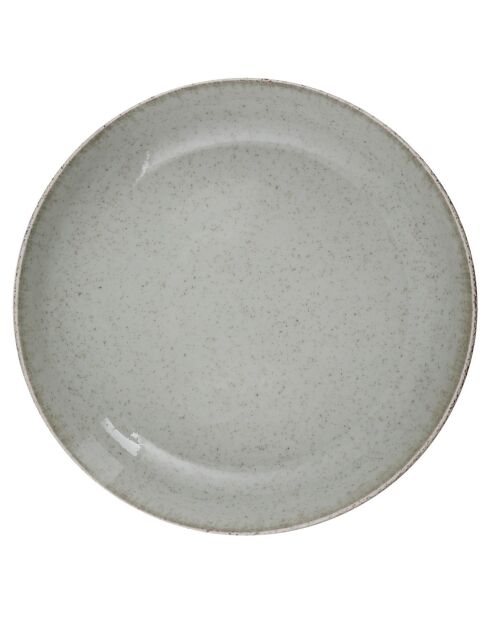 Service de table vert en Porcelaine - 18 pièces