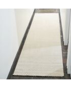 Tapis Bianca 160 crème - 80x150 cm