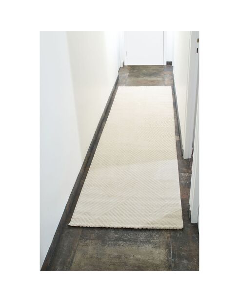 Tapis Bianca 160 crème - 120x160 cm