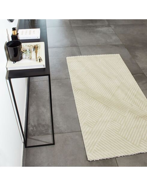 Tapis Bianca 160 crème - 120x160 cm