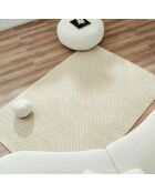 Tapis Bianca 160 crème - 80x300 cm