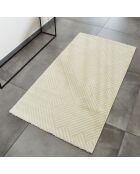 Tapis Bianca 160 crème - 80x300 cm