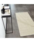 Tapis Bianca 160 crème - 80x300 cm