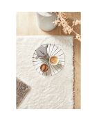 Tapis shaggy doux Oslo 902 blanc - 120x160 cm