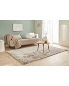 Tapis shaggy doux Oslo 902 taupe - 160x230 cm
