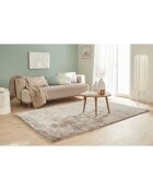 Tapis shaggy doux Oslo 902 taupe - 200x290 cm