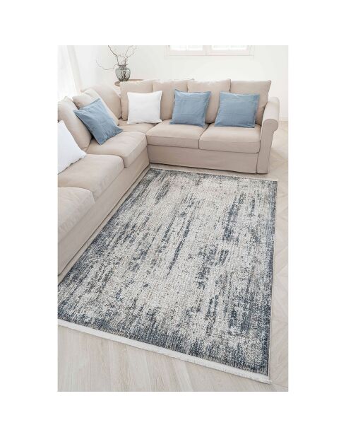 Tapis Kapadokya 160 bleu - 80x150 cm