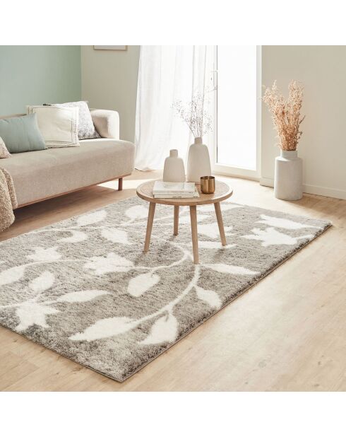 Tapis shaggy doux Oslo 637 gris - 120x160 cm