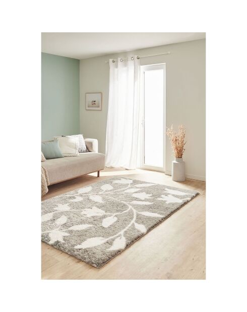 Tapis shaggy doux Oslo 637 gris - 120x160 cm