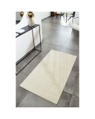 Tapis Bianca 157 crème - 80x150 cm