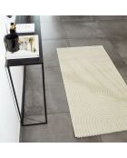 Tapis Bianca 157 crème - 80x150 cm