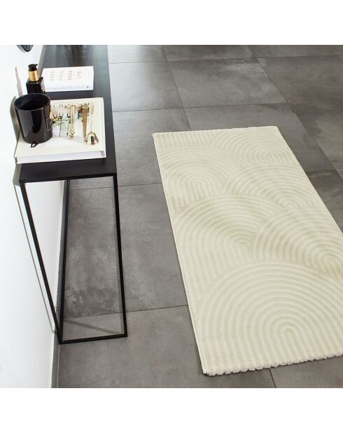 Tapis Bianca 157 crème - 80x150 cm