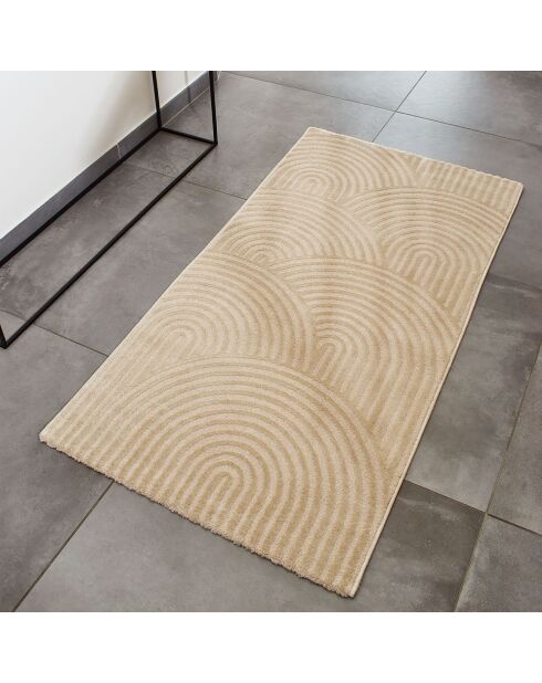 Tapis Bianca 157 beige - 80x150 cm