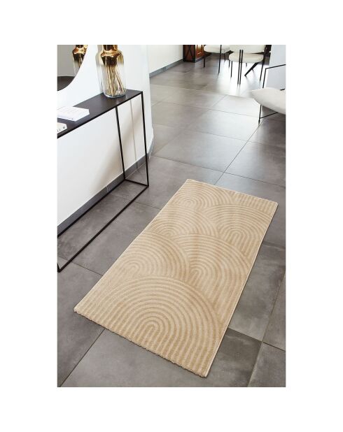 Tapis Bianca 157 beige - 80x150 cm