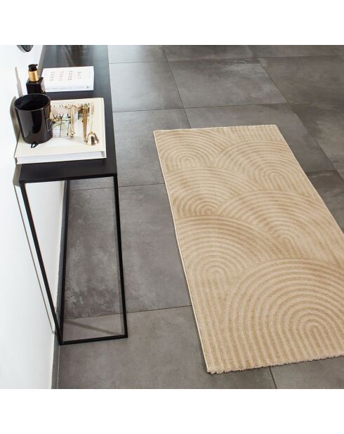 Tapis Bianca 157 beige - 80x150 cm