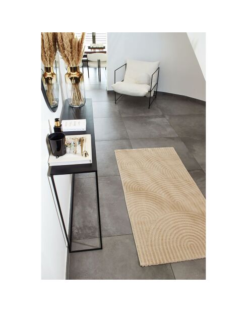 Tapis Bianca 157 beige - 80x150 cm